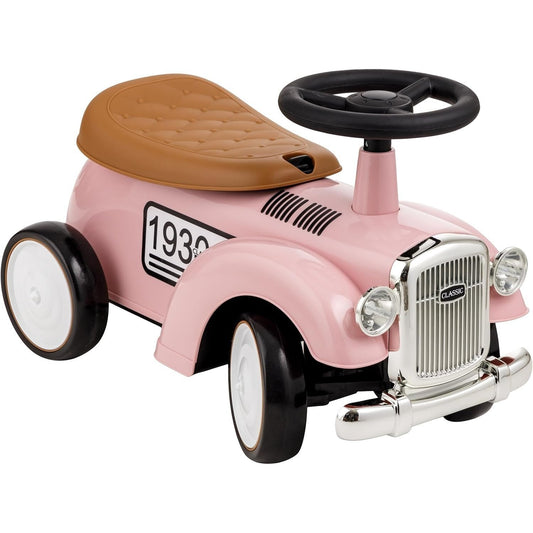 Babyauto mit Luft-Hupe, Stauraum, Lenker und stabilen Rädern zum Laufenlernen, 25 × 59 × 35 cm